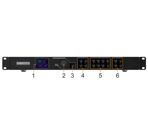 Novastar VX600 LED Video Processor front panel